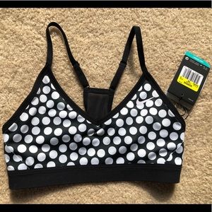 Nike Pro Indy Dot Light Support Sports Bra